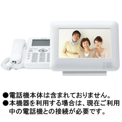 デジタルフォトフレーム型電話アダプター「Photoplus」