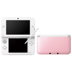 エンタメ/ホビーNintendo 3DS LL ピンク×ホワイト