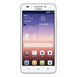 SIMフリースマホ　AscendG620S　ホワイト