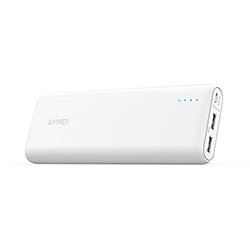 モバイルバッテリー Anker PowerCore 20100 ホワイト A1271N22