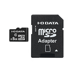 microSDHCカード(8GB) SDMCH-W8GR
