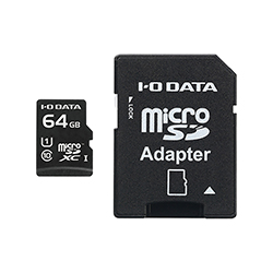 microSDXCカード(64GB) EX-MSDU1/64G